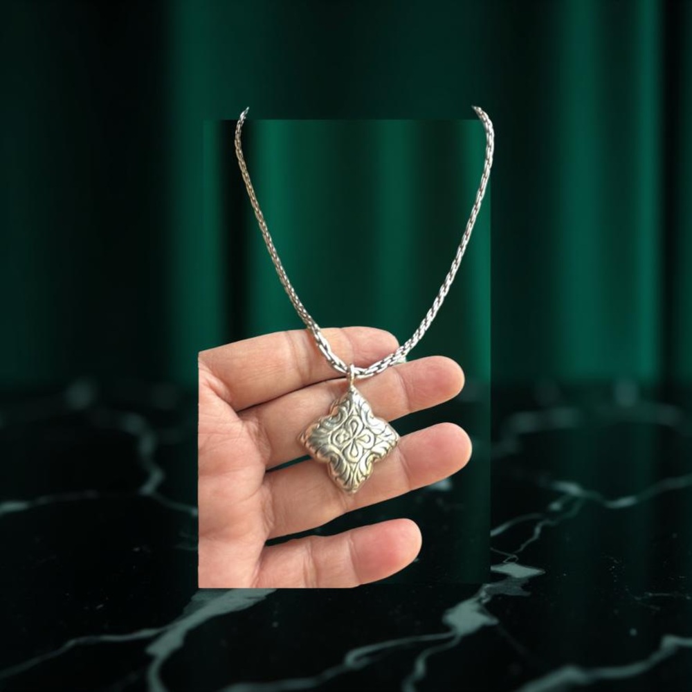 Lois Hill Sterling Silver Pendant Necklace